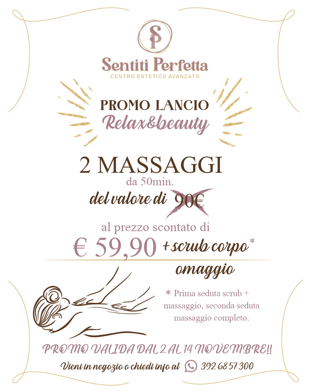 Promo lancio Relax & Beauty